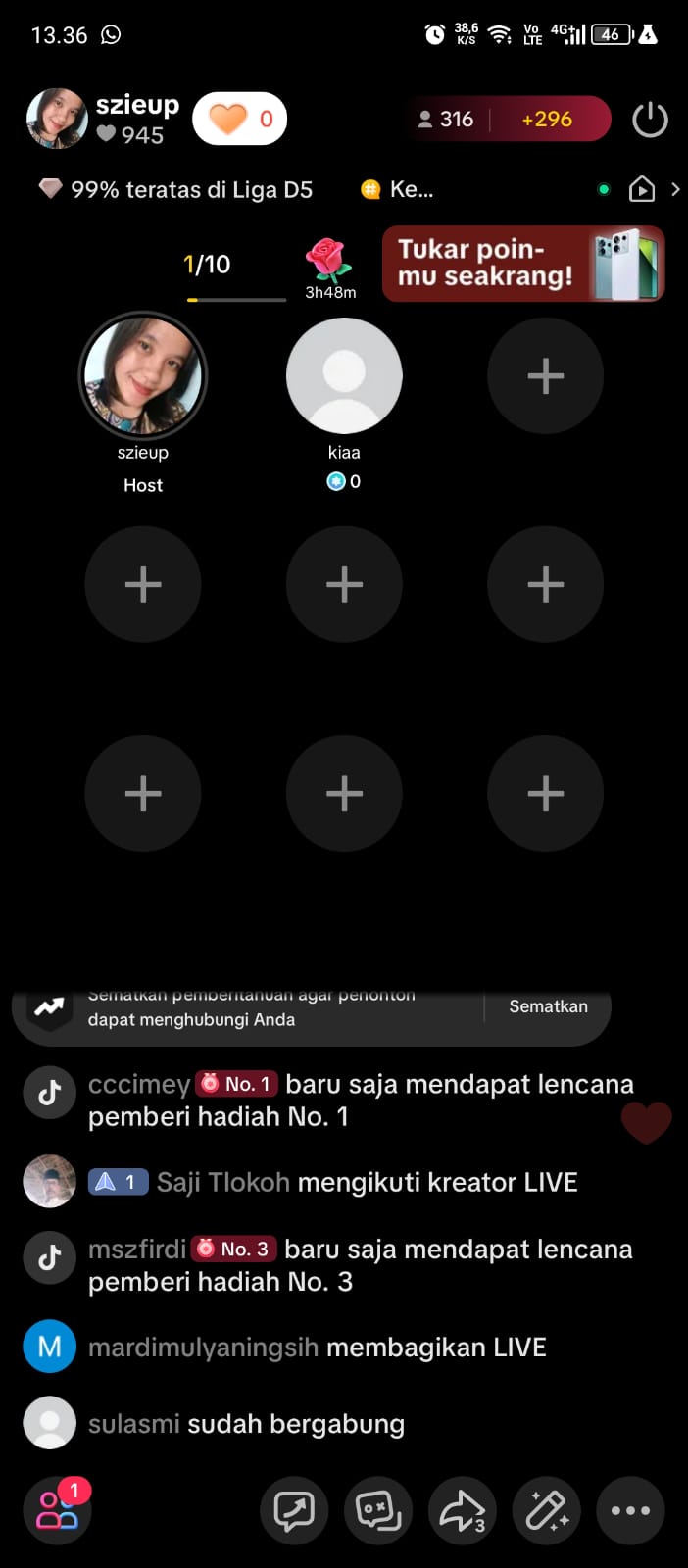 Live Tiktok